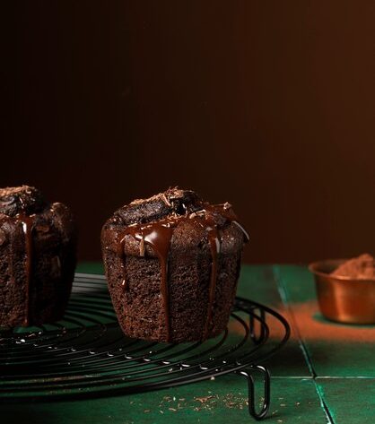 Galaxy chunk chocolate muffins