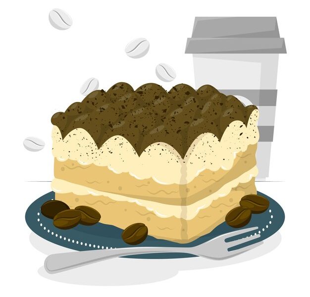 No bake nescafe cake