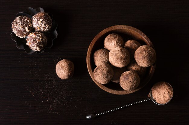 Halawa tahini halva truffles