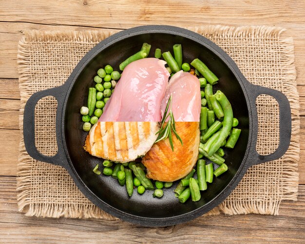 Sheet pan salmon with sweet potatoes and broccoli