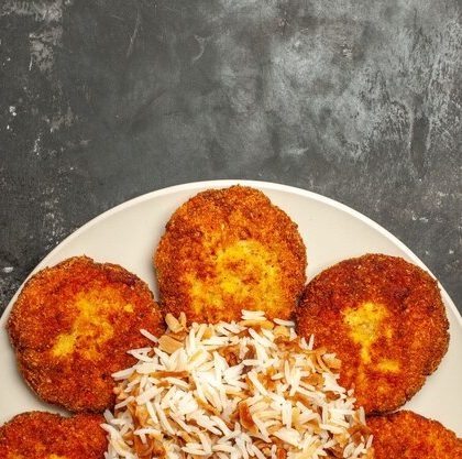 Pakistani bakery style chicken patties