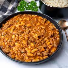 Fasolia with Meat - A Delicious Middle Eastern White Bean Stew Recipe You Must Try now