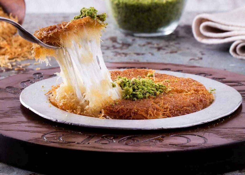 The Ultimate Guide to Making Delicious Ricotta Cheese Kunafa - A Sweet and Savory Middle Eastern Dessert That Will Leave You Craving for More!