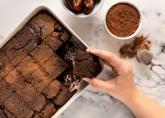 Super fudgy better than the box brownies