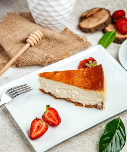 Kanafeh cheesecake