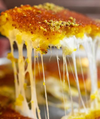 Kanafeh Grilled Cheese Sandwich – A Perfect Blend of Middle Eastern Sweetness and Savory Cheesy Goodness