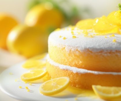 Iced lemon pound cake recipe