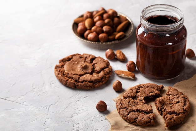 Chocolate peanut butter no bake cookies recipe