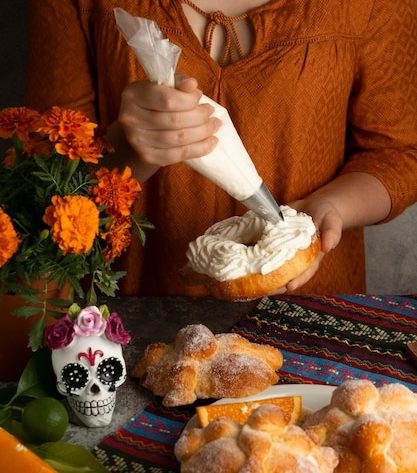 Day of the dead dia de los muertos skull cake how to