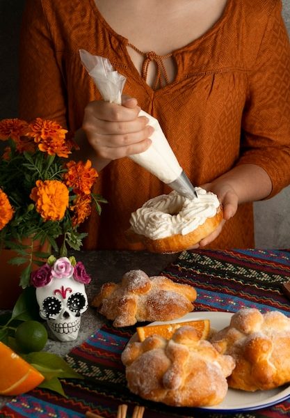 Day of the dead dia de los muertos skull cake how to