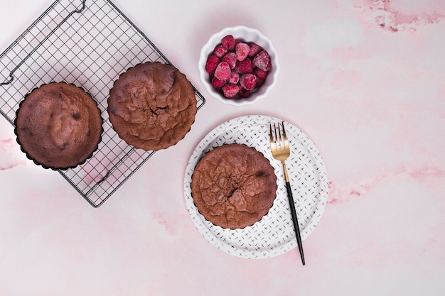 Double chocolate chip muffins recipe