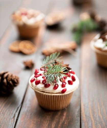 Gingerbread cupcakes