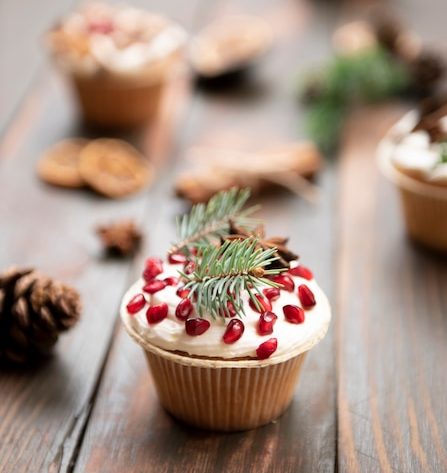 Gingerbread cupcakes