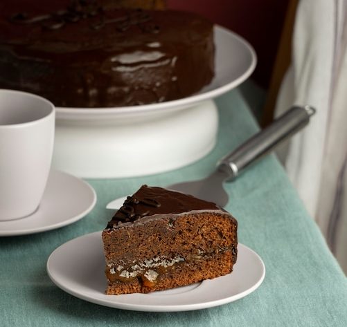 Triple chocolate cake recipe