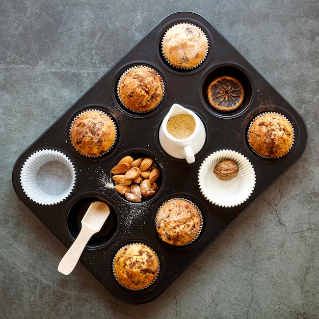 Chocolate chip cookie dough cupcakes