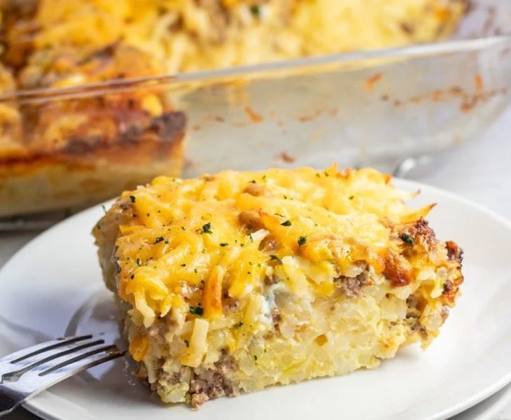 Sausage Lover’s Hashbrown Casserole