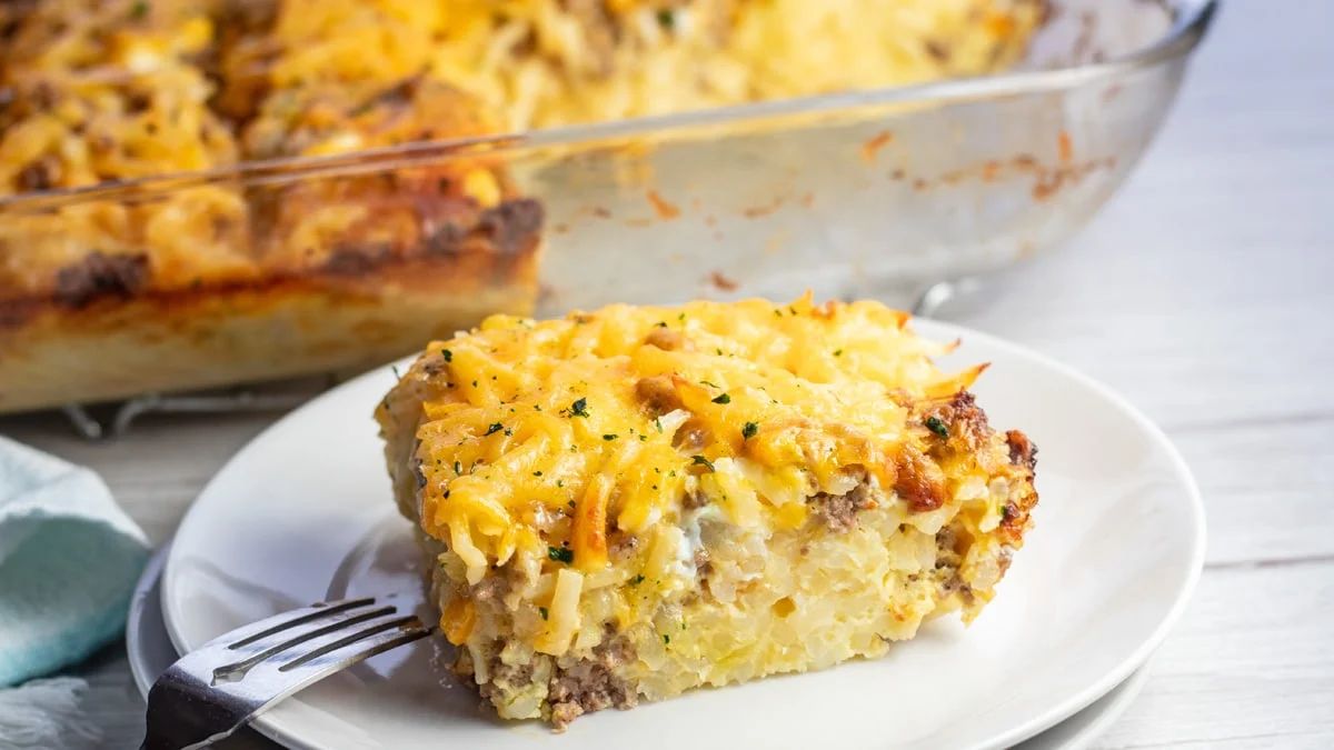 Sausage Lover’s Hashbrown Casserole